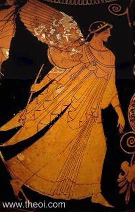 Iris | Athenian red-figure stamnos C5th B.C. | Musée du Louvre, Paris