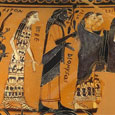 Thumbnail Dionysus, Hebe, Demeter, Iris
